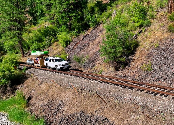 Rafting Day Trips With Scenic Rail Shuttle