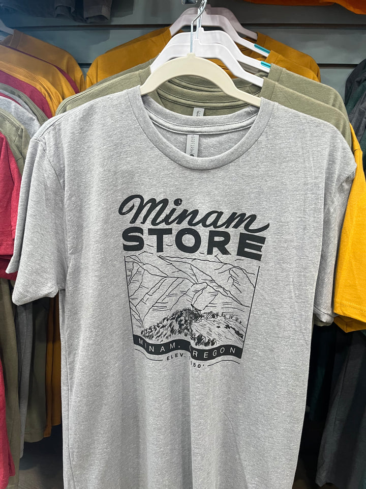 Minam "Mountain Logo" T-Shirts - Adult